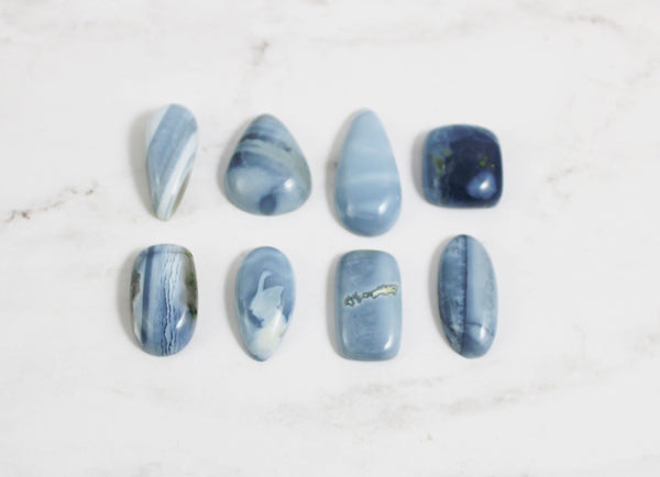 Blue Opal Cabochons