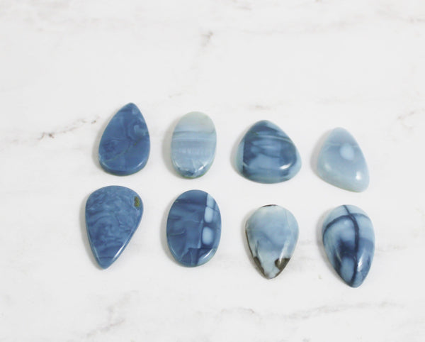 Blue Opal Cabochons