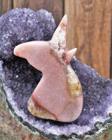 Pink Amethyst Carvings
