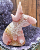 Pink Amethyst Carvings