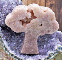 Pink Amethyst Carving