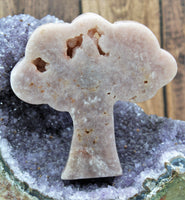 Pink Amethyst Carving