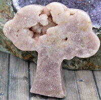 Pink Amethyst Carving