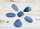 Grade A Blue Opal Cabochon