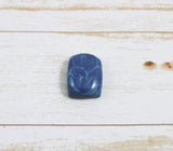 Grade A Blue Opal Cabochon