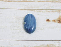 Grade A Blue Opal Cabochon