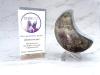 Ametrine Moon Carving