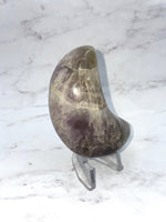 Ametrine Moon Carving