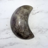Ametrine Moon Carving