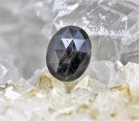 Eye of Odin Silver Sheen Sapphire Cabochon (Faceted)