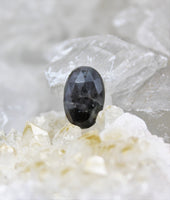 Eye of Odin Silver Sheen Sapphire Cabochon (Faceted)