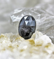 Eye of Odin Silver Sheen Sapphire Cabochon (Faceted)