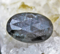 Eye of Odin Silver Sheen Sapphire Cabochon (Faceted)
