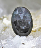 Eye of Odin Silver Sheen Sapphire Cabochon (Faceted)