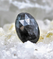 Eye of Odin Silver Sheen Sapphire Cabochon (Faceted)