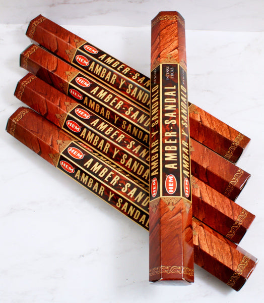 Amber-Sandal Incense Sticks