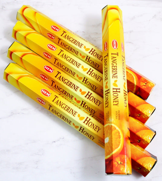 Tangerine Honey Incense Sticks