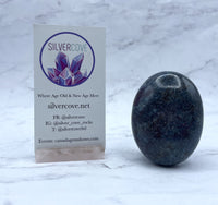 Ruby and Kyanite Palm Stone
