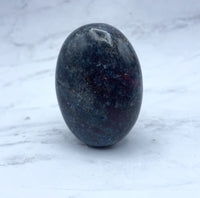 Ruby and Kyanite Palm Stone