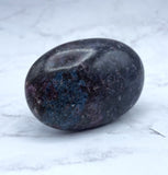 Ruby and Kyanite Palm Stone