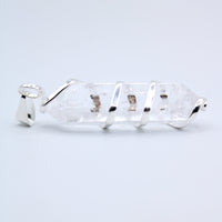 Double-Terminated Quartz Point Pendant