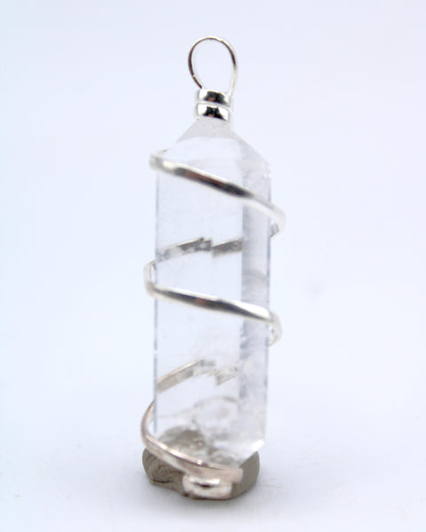 Double-Terminated Quartz Point Pendant