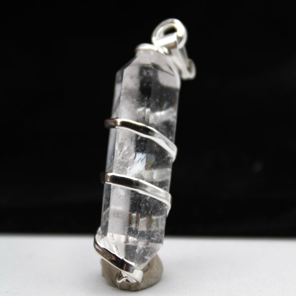 Double-Terminated Quartz Point Pendant