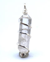 Double-Terminated Quartz Point Pendant