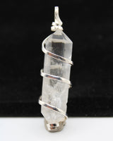 Double-Terminated Quartz Point Pendant
