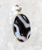 Agate Pendant (0.925 Sterling Silver)