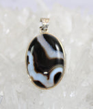 Agate Pendant (0.925 Sterling Silver)