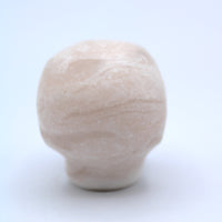 Calcite Alien Head Carving