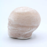 Calcite Alien Head Carving