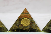 Labradorite Orgonite Pyramid