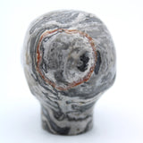 Picasso Marble  Jasper Alien Head Carving