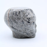 Picasso Marble  Jasper Alien Head Carving