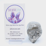 Picasso Marble  Jasper Alien Head Carving