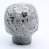 Picasso Marble  Jasper Alien Head Carving