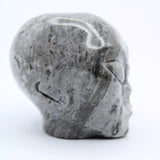 Picasso Marble  Jasper Alien Head Carving