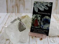 Crazy Lace Agate Pendant