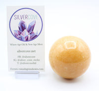 Orange Calcite Sphere
