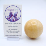 Orange Calcite Sphere