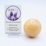 Orange Calcite Sphere