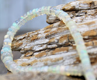 Ethiopian Opal Sterling Silver Necklace