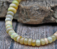 Ethiopian Opal Sterling Silver Necklace