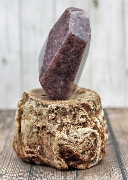 Polished Free-Form Lepidolite