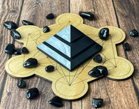 Shungite Pyramids (3 Segment)