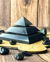 Shungite Pyramids (3 Segment)