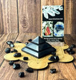 Shungite Pyramids (3 Segment)