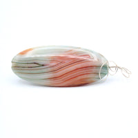 Wire Wrapped Agate Pendant By Melissa Robak